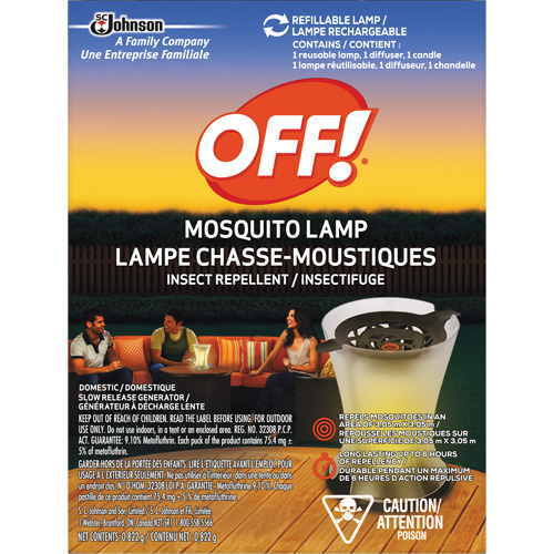 Lampe chasse-moustiques Off! PowerPad, Sans DEET, Lampe,  Trail Hammer and Bolt