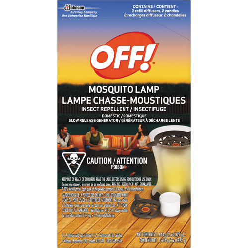 Recharge pour lampe chasse-moustiques Off! PowerPad, Sans DEET, Recharge,  Trail Hammer and Bolt