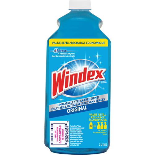 Recharge de nettoyant pour vitres Windex, 2 L, Bouteille Trail Hammer and Bolt