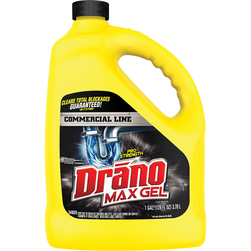 Produit d&eacute;bouchant pour tuyaux Drano Max Gel Trail Hammer and Bolt
