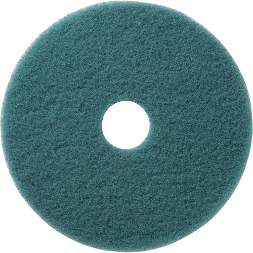 Aqua Floor Pads, 19", Burnishing, Aqua Trail Hammer and Bolt