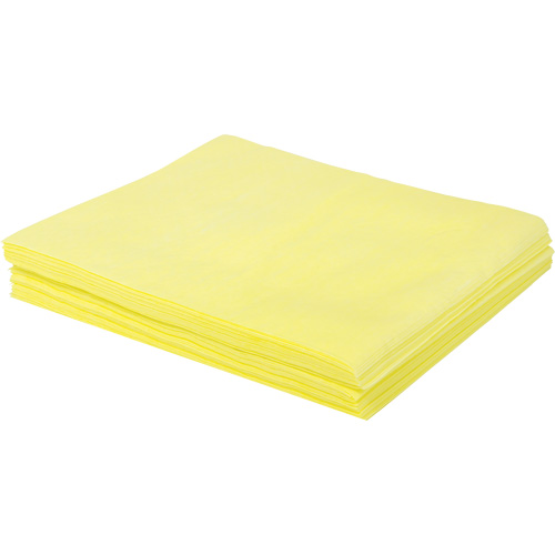 Chiffon &agrave; poussi&egrave;re trait&eacute; &agrave; l'huile pour service moyen TaskBrand, Polyester, Jaune Trail Hammer and Bolt