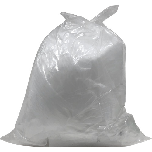 Sacs &agrave; d&eacute;chets de calibre industriel, T-Fort, 26" la x 36" lo, 1,2 mil, Transparent, Capacit&eacute; 45 L (12 gal.) Trail Hammer and Bolt