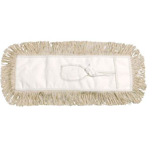 Vadrouille &agrave; &eacute;pousseter, Style &agrave; attacher, Coton, 24" lo x 5" la Trail Hammer and Bolt