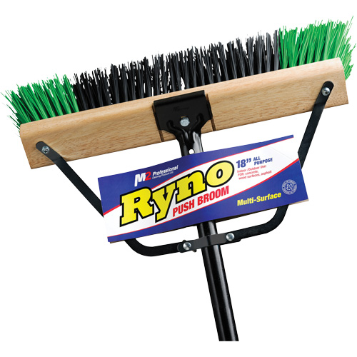 Balai-brosse &agrave; manche renforc&eacute; Ryno, 18", Ferme, Soies PVC Trail Hammer and Bolt