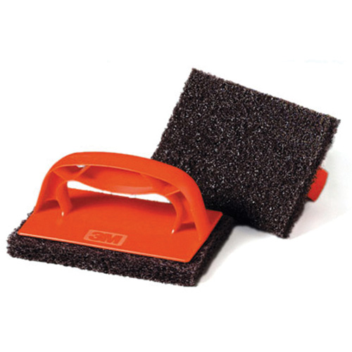 Scotch-Brite Griddle Scrubber, 4" L x 6" W Trail Hammer and Bolt
