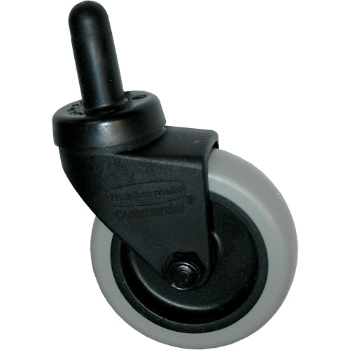 Roulette de rechange en plastique pour chariot &agrave; d&eacute;chets Trail Hammer and Bolt