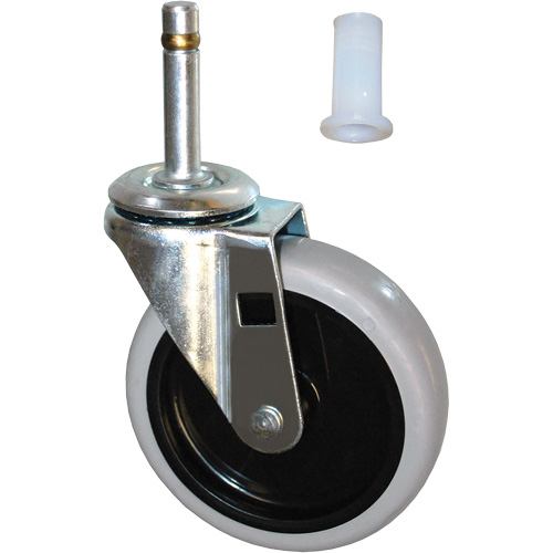 Replacement Stem Swivel Caster for Carts Trail Hammer and Bolt
