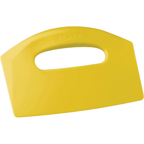 Bench Scraper, Yellow, 5" W x 8" L Trail Hammer and Bolt