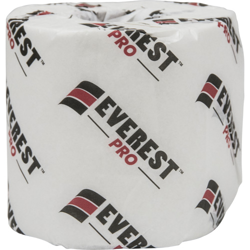 Papier hygi&eacute;nique Everest Pro, 2 Pli, 420 Feuilles/Rouleu, Longueur 105', Blanc Trail Hammer and Bolt