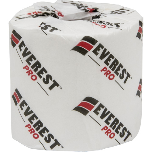 Papier hygi&eacute;nique Everest Pro, 1 Pli, 1000 Feuilles/Rouleu, Longueur 250', Blanc Trail Hammer and Bolt