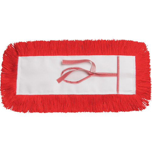 Static-H Dust Mop, Tie-On Style, Nylon, 48" L x 5" W Trail Hammer and Bolt
