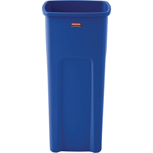 Untouchable&reg; Square Recycling Container, Bulk, Plastic, 23 US gal. Trail Hammer and Bolt