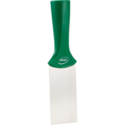 Grattoir en acier inoxydable avec poign&eacute;e montable sur manche, Vert, 2" la x 8" lo Trail Hammer and Bolt
