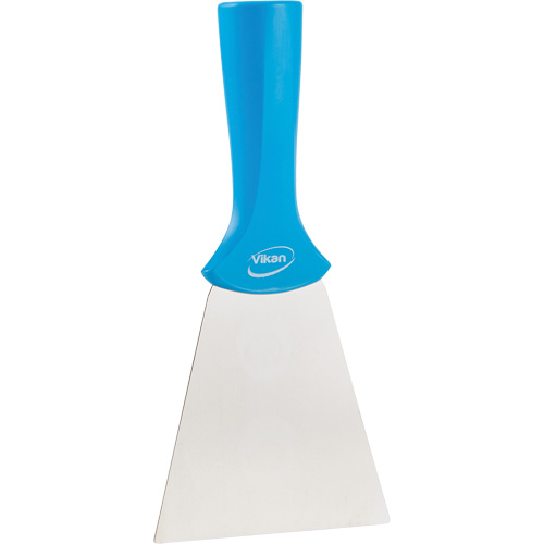 Handle-Mounted Stainless Steel Scraper, Blue, 4" W x 8" L Trail Hammer and Bolt
