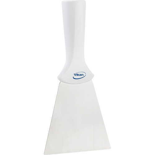 Handle-Mounted Stainless Steel Scraper, White, 4" W x 8" L Trail Hammer and Bolt