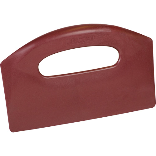 Grattoir de paillasse perceptible par d&eacute;tecteur de m&eacute;tal, Rouge, 8-1/2" la x 5-1/4" lo Trail Hammer and Bolt