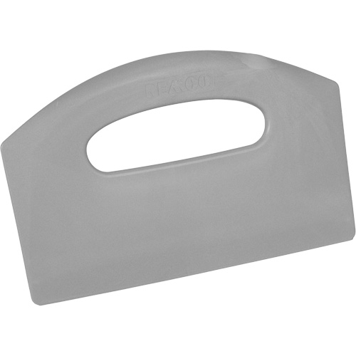 Metal Detectable Bench Scraper, Grey, 8-1/2" W x 5-1/4" L Trail Hammer and Bolt