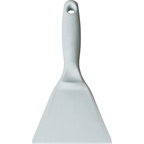 Large Metal Detectable Scraper, Grey, 4-1/4" W x 10" L Trail Hammer and Bolt