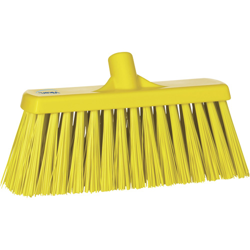 Balai-brosse robuste, Crins Ferme, 13", Polyester, Jaune Trail Hammer and Bolt
