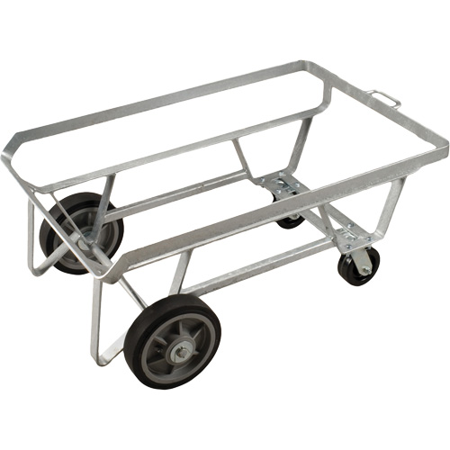Ch&acirc;ssis roulant standard pour bacs avec rebord inclin&eacute; Trail Hammer and Bolt