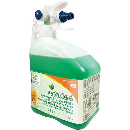 Concentrated Bioenzymatic Grease Digester & Deodorizing Cleaner, Jug Trail Hammer and Bolt