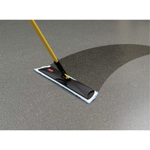 Light Commercial Wet Mop Pad, Finishing, Microfibre, 18" Trail Hammer and Bolt