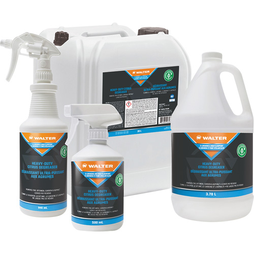 Heavy-Duty Citrus Degreaser, Jug Trail Hammer and Bolt