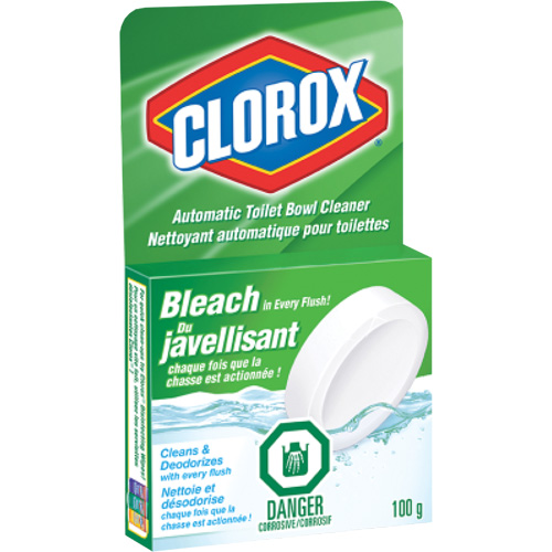 Nettoyant automatique &agrave; l'eau de Javel pour toilettes, 100 g, Tampon Trail Hammer and Bolt
