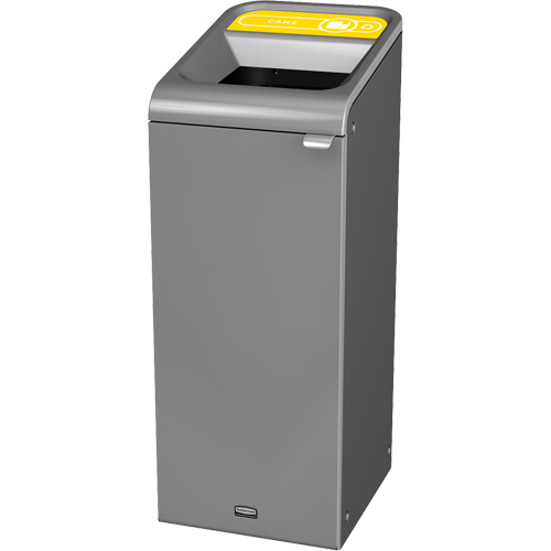 Configure Can Waste Container, Bulk/Curbside/Deskside, Steel, 15 US gal. Trail Hammer and Bolt