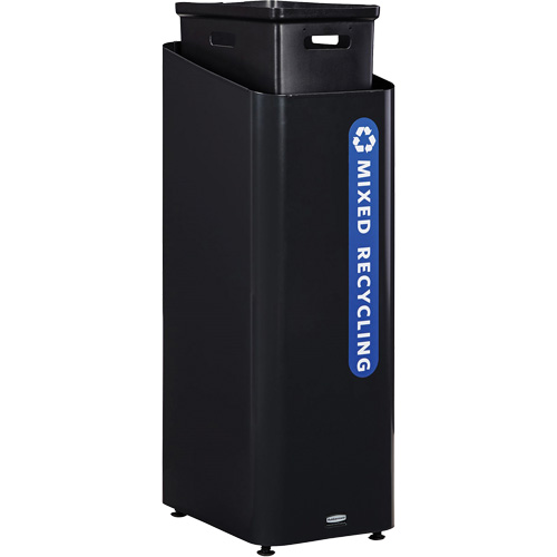 Sustain Mixed Recycling Container, Bulk, Plastic, 15 US gal. Trail Hammer and Bolt