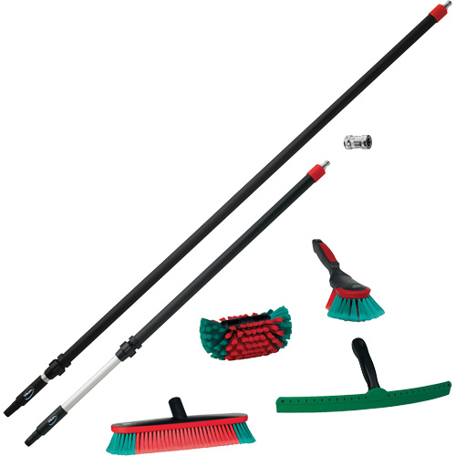 Ensemble d'outils de la s&eacute;rie Transport pour le nettoyage de l'ext&eacute;rieur de camion gros porteur Trail Hammer and Bolt