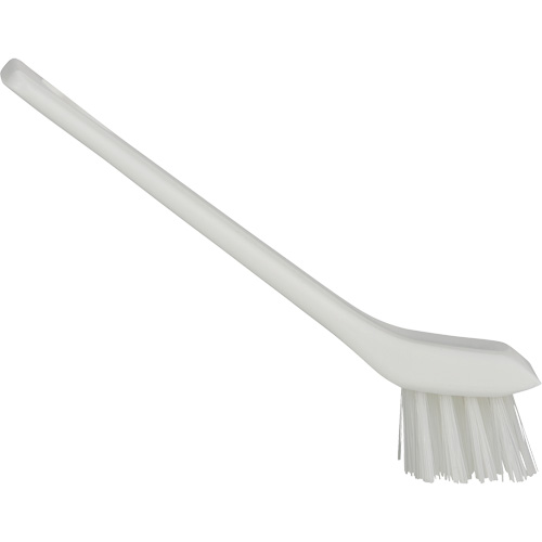 Brush with Scraping Edge, Stiff Bristles, 6" Long, White Trail Hammer and Bolt