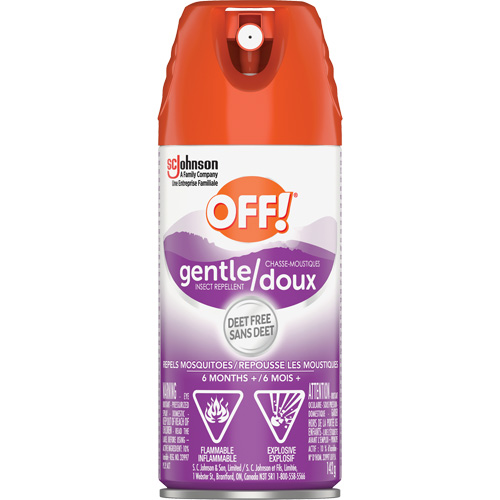 R&eacute;pulsif &agrave; insectes doux Off!, Sans DEET, A&eacute;rosol, 142 g Trail Hammer and Bolt