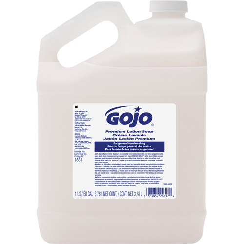 Premium Hand Soap, Cream, 3.78 L, Scented Trail Hammer and Bolt
