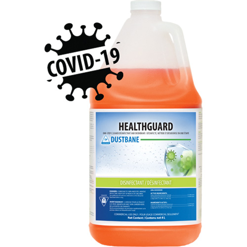 Disinfex Cleaner, Disinfectant & Deodorizer, 4 L, Jug Trail Hammer and Bolt