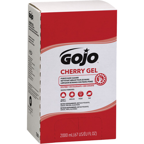 Nettoyant &agrave; mains pour distributeur Pro TDX, Gel/Pierre ponce, 2000 ml, Recharge, Cerise Trail Hammer and Bolt