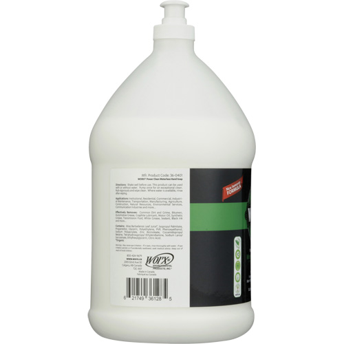 Power Clean Waterless Hand Soap, Liquid, 3.78 L, Unscented Trail Hammer and Bolt