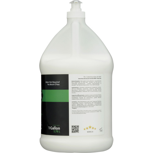 Power Clean Waterless Hand Soap, Liquid, 3.78 L, Unscented Trail Hammer and Bolt