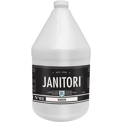 Janitori 01 Window Cleaner, 4 L, Jug Trail Hammer and Bolt