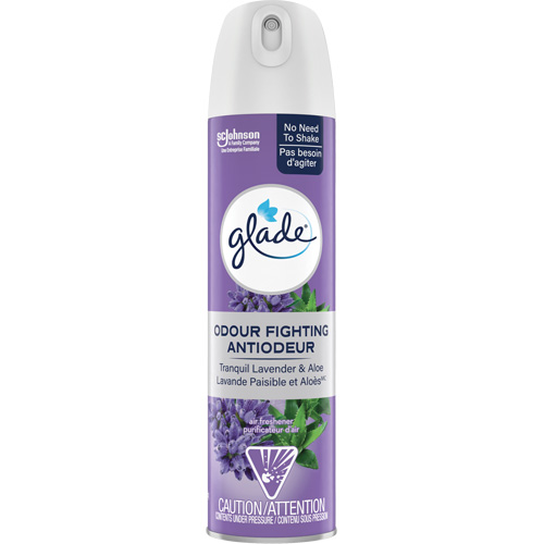 Air Freshener, Tranquil Lavender & Aloe, Aerosol Can Trail Hammer and Bolt