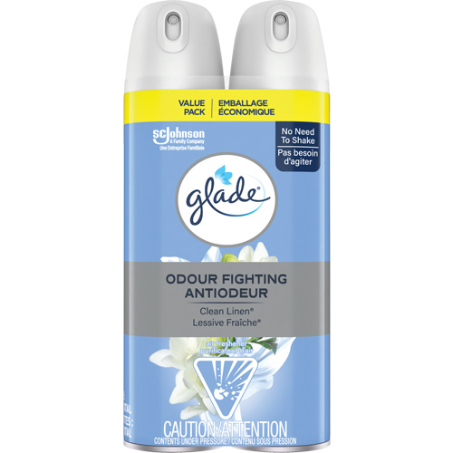 Air Freshener, Clean Linen&reg;, Aerosol Can Trail Hammer and Bolt
