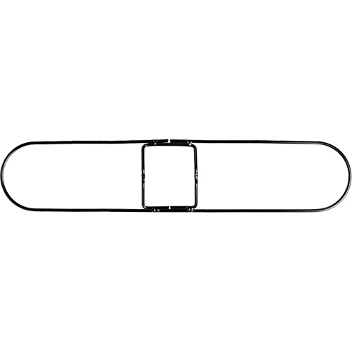 Clipper Dust Mop Frame, 24", Metal Trail Hammer and Bolt
