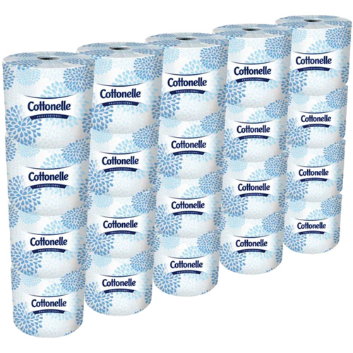 Papier hygi&eacute;nique professionnel Cottonelle, 2 Pli, 451 Feuilles/Rouleu, Blanc Trail Hammer and Bolt