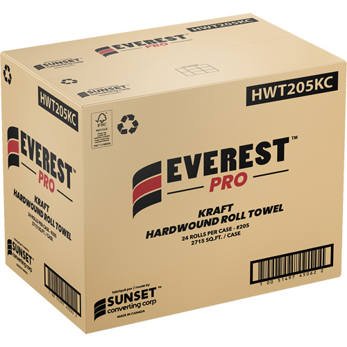 Essuie-mains en rouleau serr&eacute; Pro Kraft Everest, 1 pli, Standard Trail Hammer and Bolt