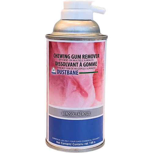 Chewing Gum Remover, 198 g, Aerosol Can Trail Hammer and Bolt