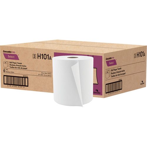 Rouleau de papier essuie-tout PRO Select, 1 pli, Standard, 1000' lo Trail Hammer and Bolt