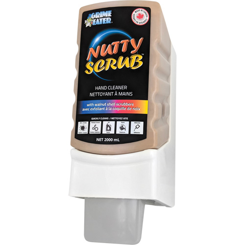 Nettoyant &agrave; mains avec exfoliant en coquille de noyer Nutty Scrub, Pierre ponce, 2000 ml, Cartouche en plastique, Sans parfum Trail Hammer and Bolt