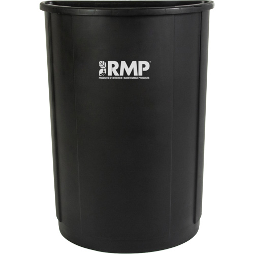 Poubelle demi-ronde, Poly&eacute;thyl&egrave;ne, 21 gal. US Trail Hammer and Bolt