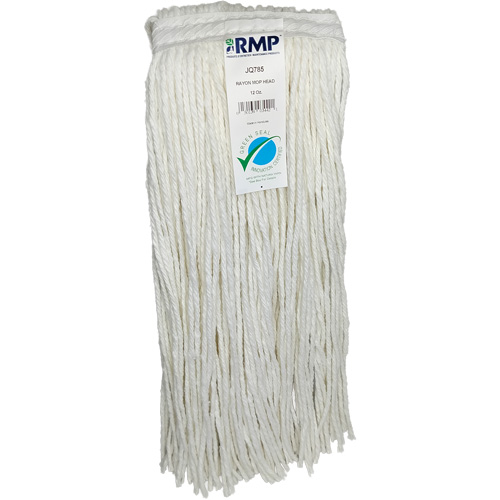 4-Ply Narrow Mop Head, Rayon, 12 oz., Cut Style Trail Hammer and Bolt
